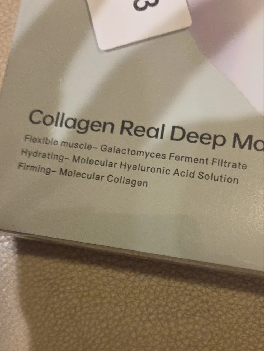 Collagen Real Deep Mask – Hydrating White Sheet Mask (5-Pack)